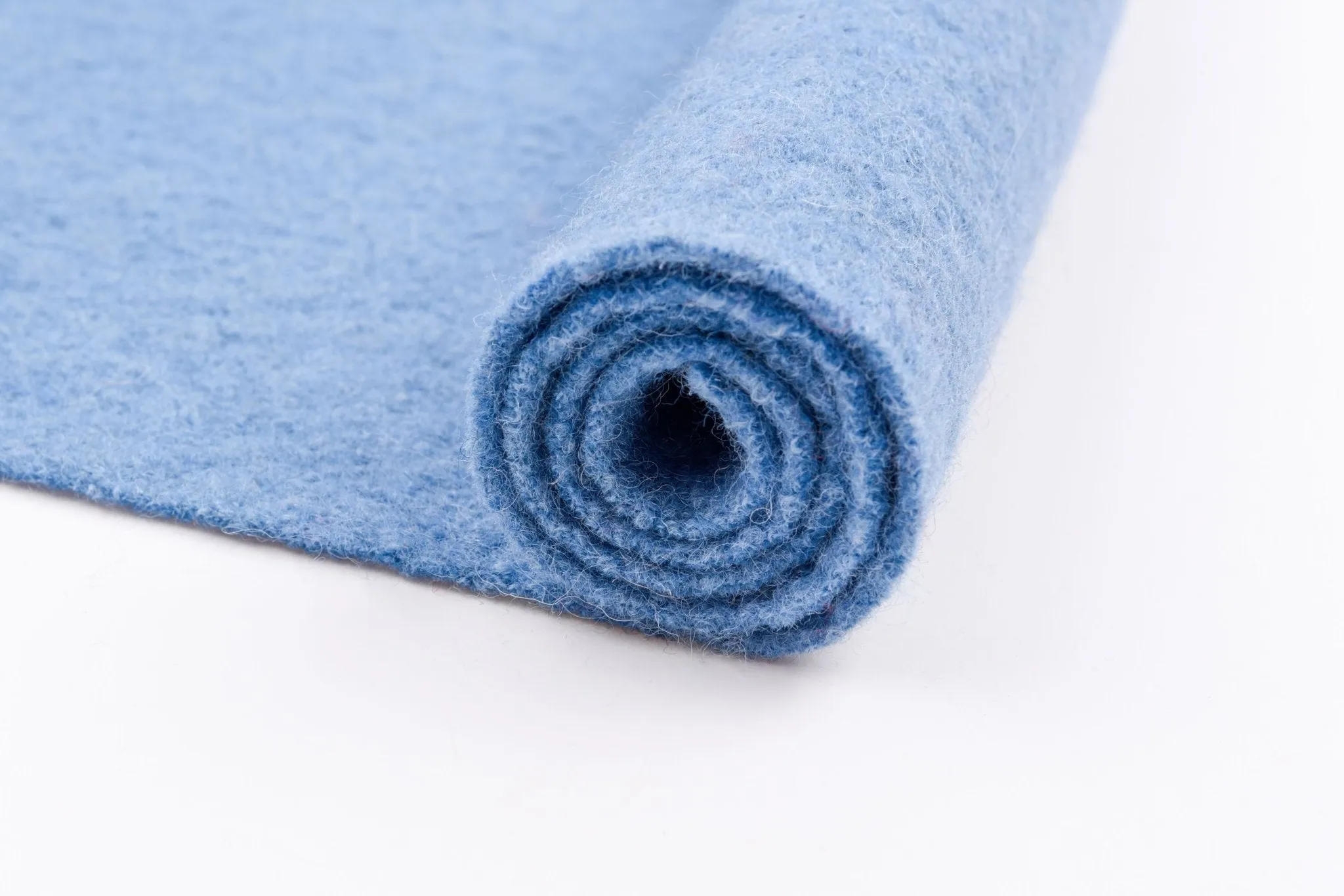 100% Boiled Wool Fabric