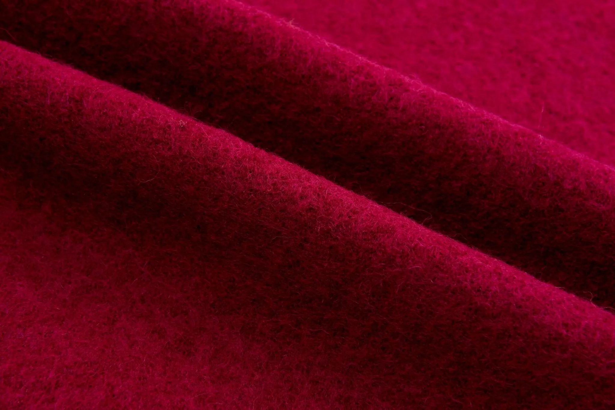 100% Boiled Wool Fabric