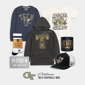 2024 Georgia Tech Platinum Football Box