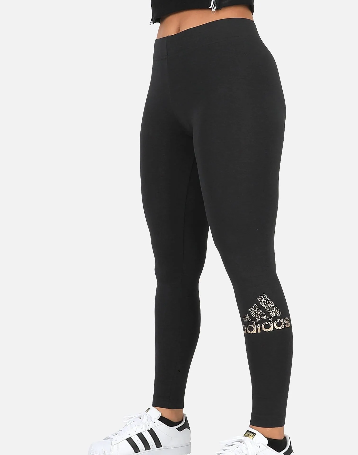 Adidas LOGO METALLIC LEGGINGS