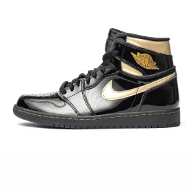 Air Jordan 1 Retro High OG Patent 'Black/Metallic Gold'