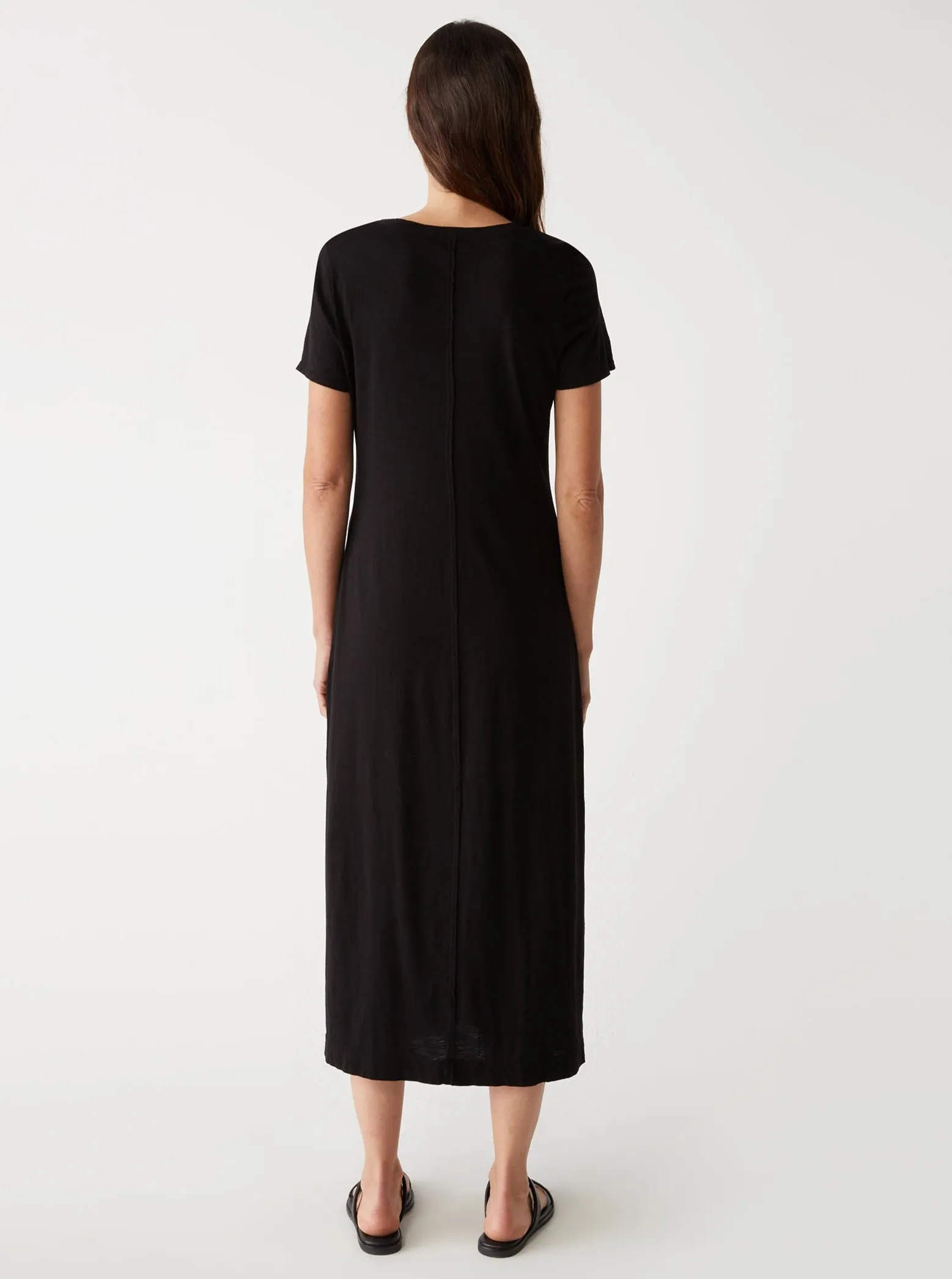 Alanis Midi Dress - Black