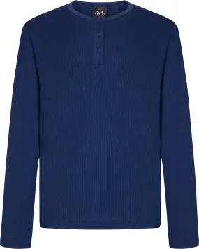 All Day Waffle Long Sleeve Henley T-shirt - Men's|-|Chandail à col boutonné à manches longues en tricot gaufré All Day - Homme