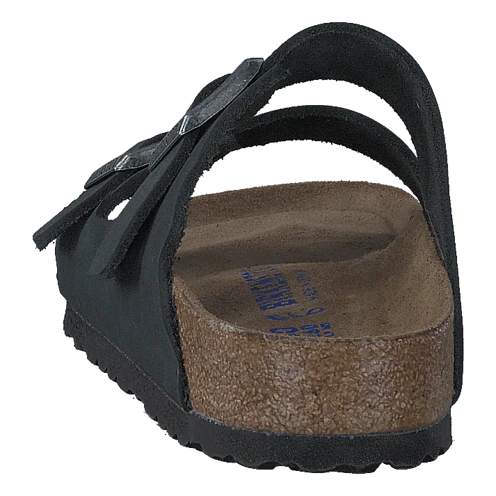 Arizona Soft Footbed Regular Black Oiled Leather