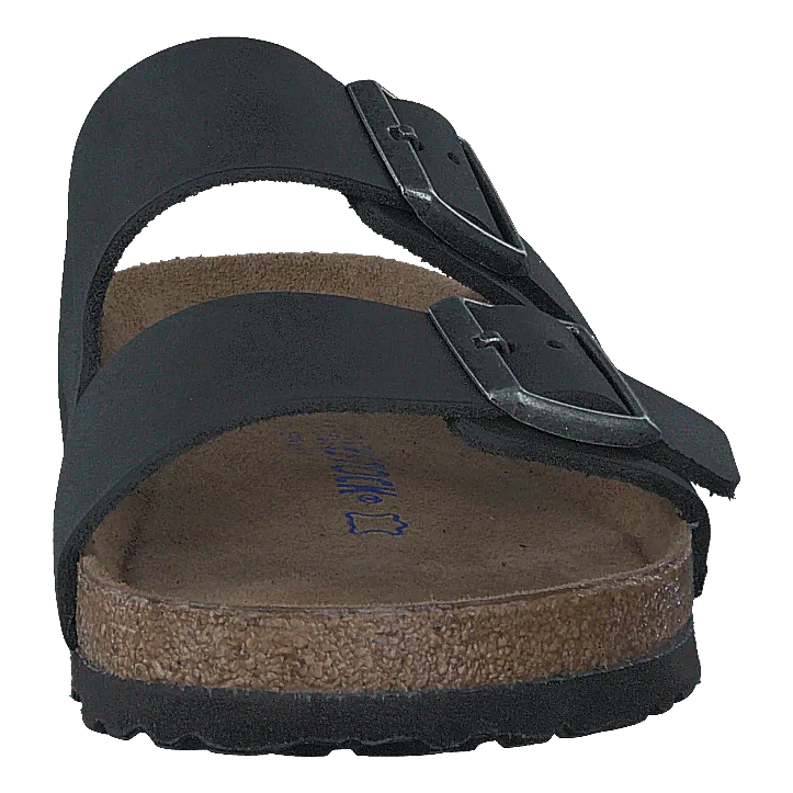 Arizona Soft Footbed Regular Black Oiled Leather