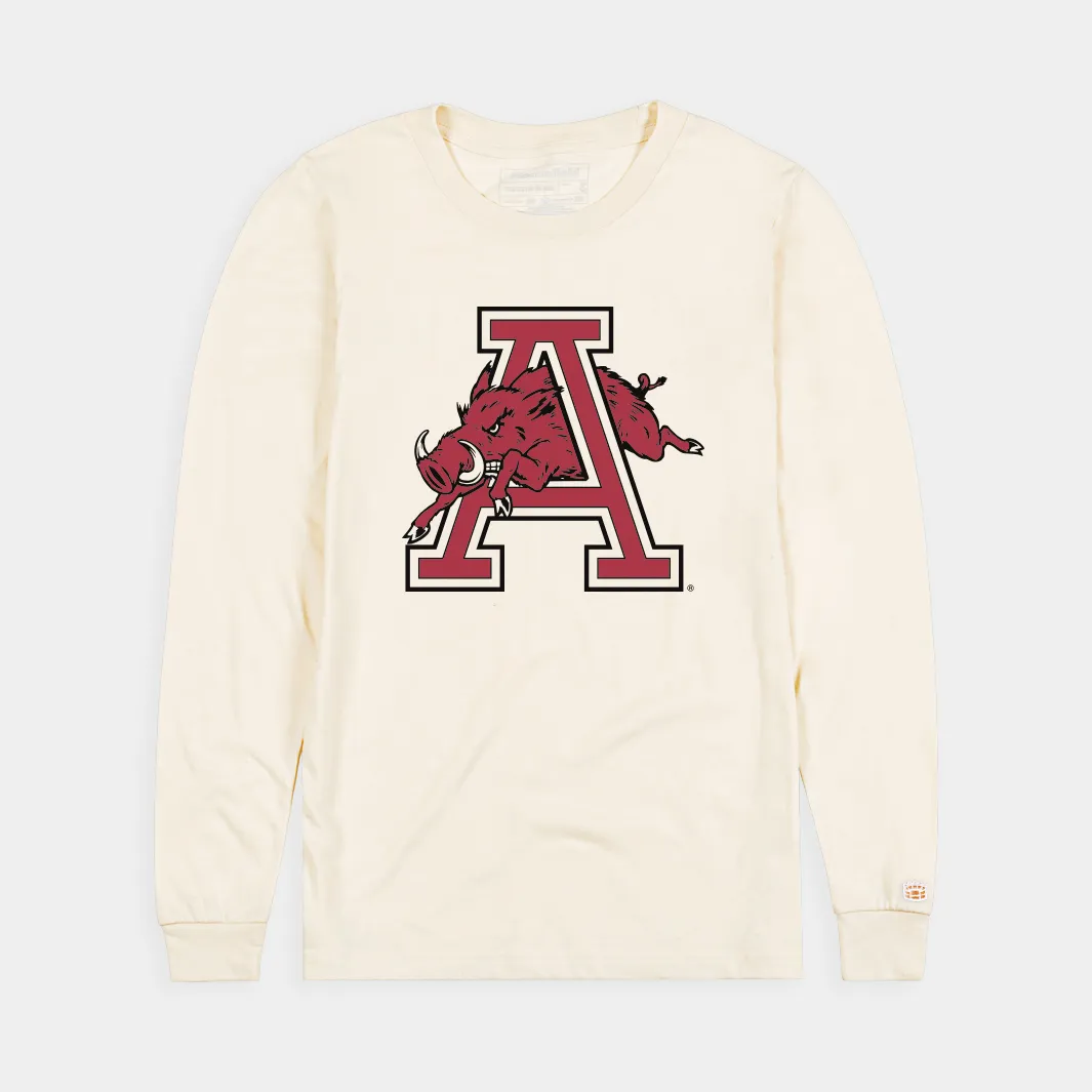 Arkansas Vintage Logo Long Sleeve