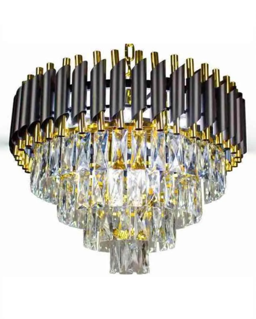 Art Deco Indoor Hall Room Hanging Chandelier | 20 x 17 inches