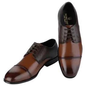 Bergholt Brown Cap-Toe Derby