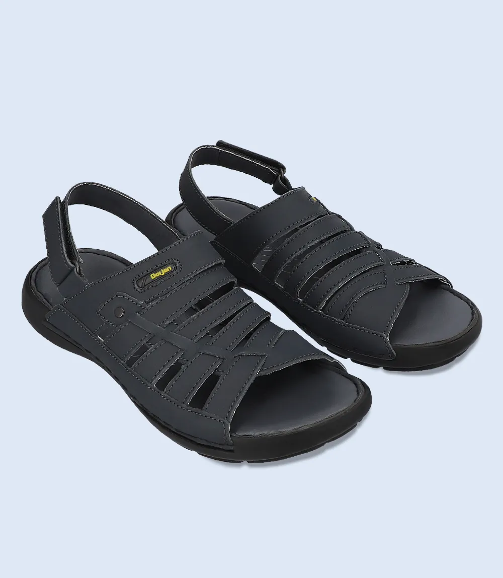 BM5856-NAVY-Men Sandal