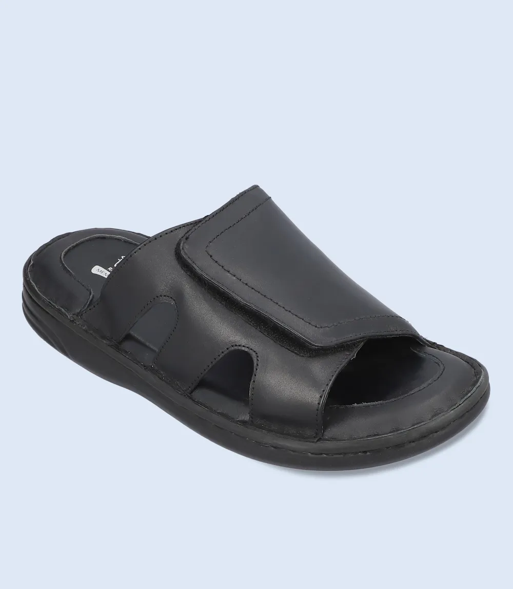 BM5906-BALCK-Men Slipper