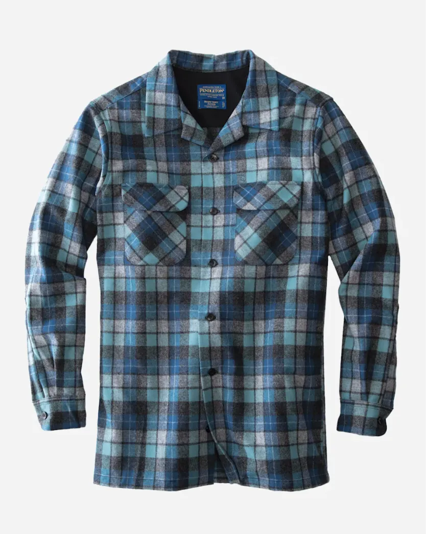 Board Shirt<br>Blue Original Surf Plaid