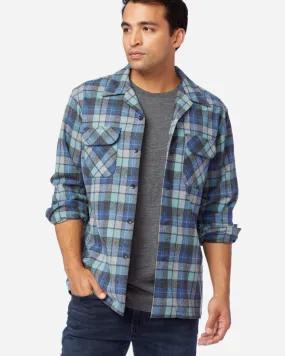 Board Shirt<br>Blue Original Surf Plaid