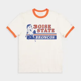 Boise State Broncos Vintage-Inspired Ringer Tee