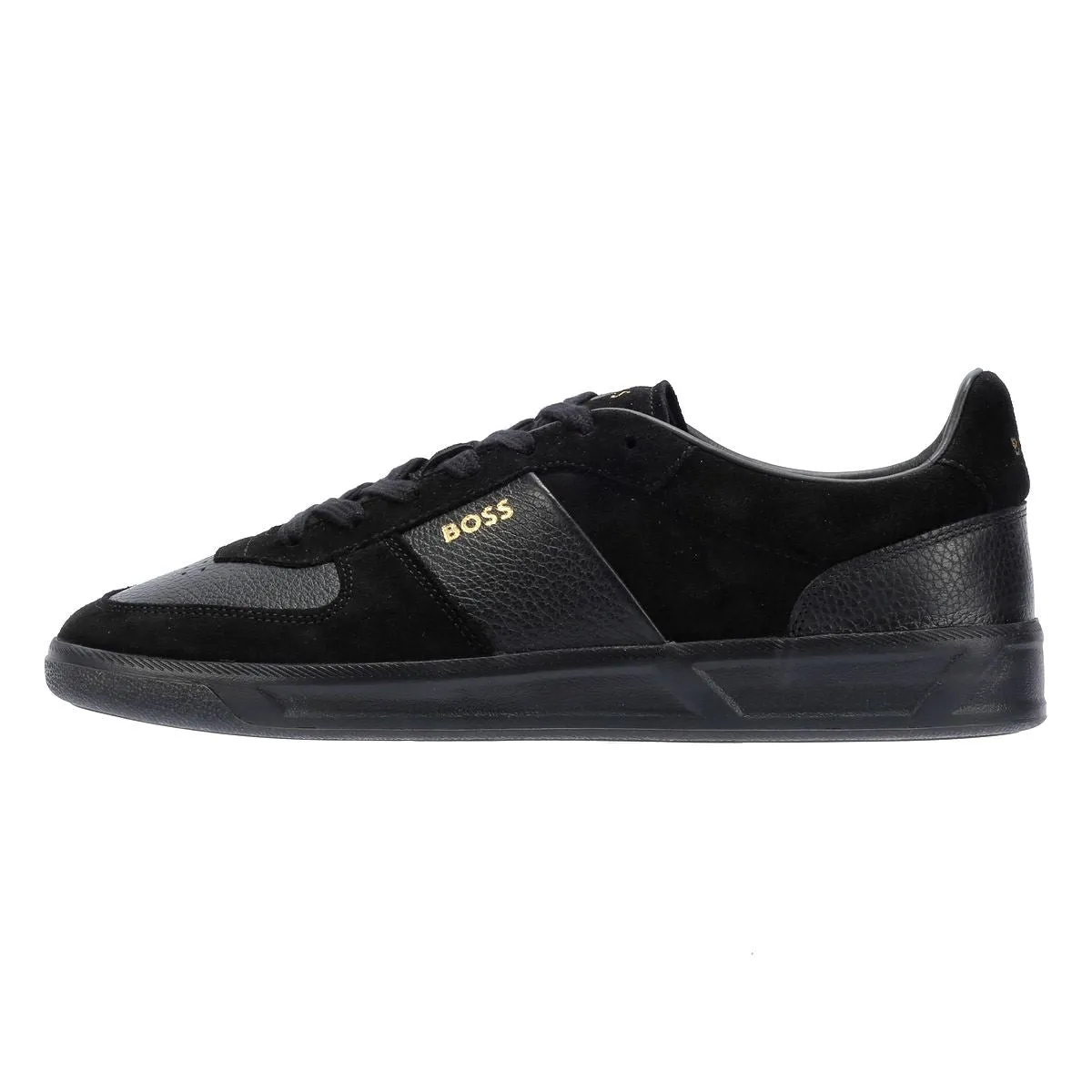 Boss Brandon Suede/Leather Men's Black Trainers