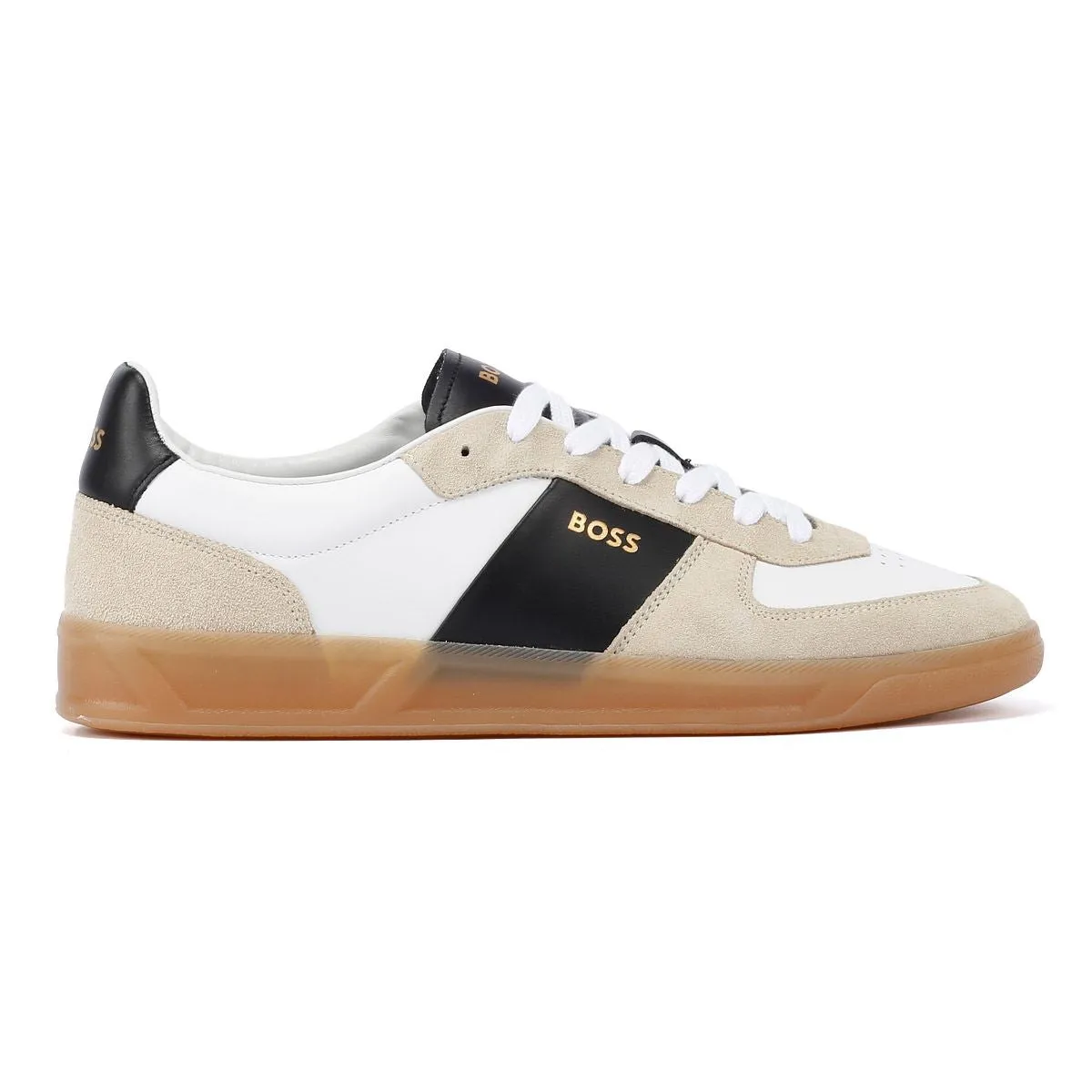 Boss Brandon Tennis Men's Open Beige Trainers