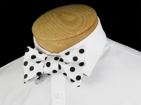 Boy's Bow Tie 24459 White/Black