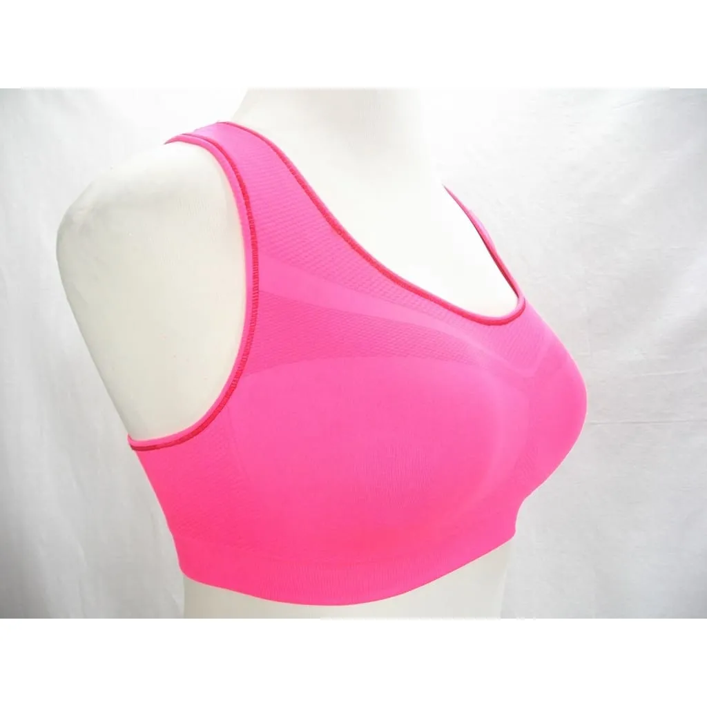 Champion 2900 Freedom Seamless Wire Free Sports Bra SMALL Pink NWT