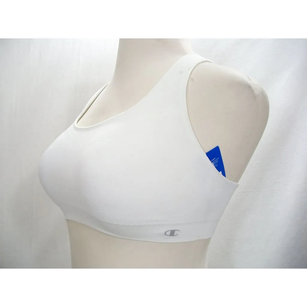 Champion 2900 Freedom Seamless Wire Free Sports Bra SMALL White NWT