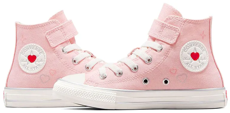 Converse Kids Chuck Taylor All Star 1V Hi Top Donut Glaze/Vintage White