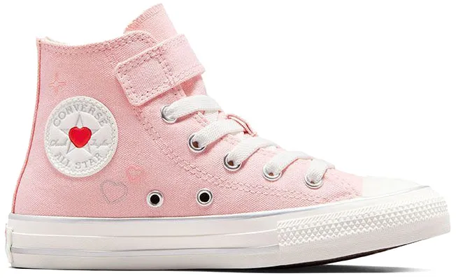 Converse Kids Chuck Taylor All Star 1V Hi Top Donut Glaze/Vintage White