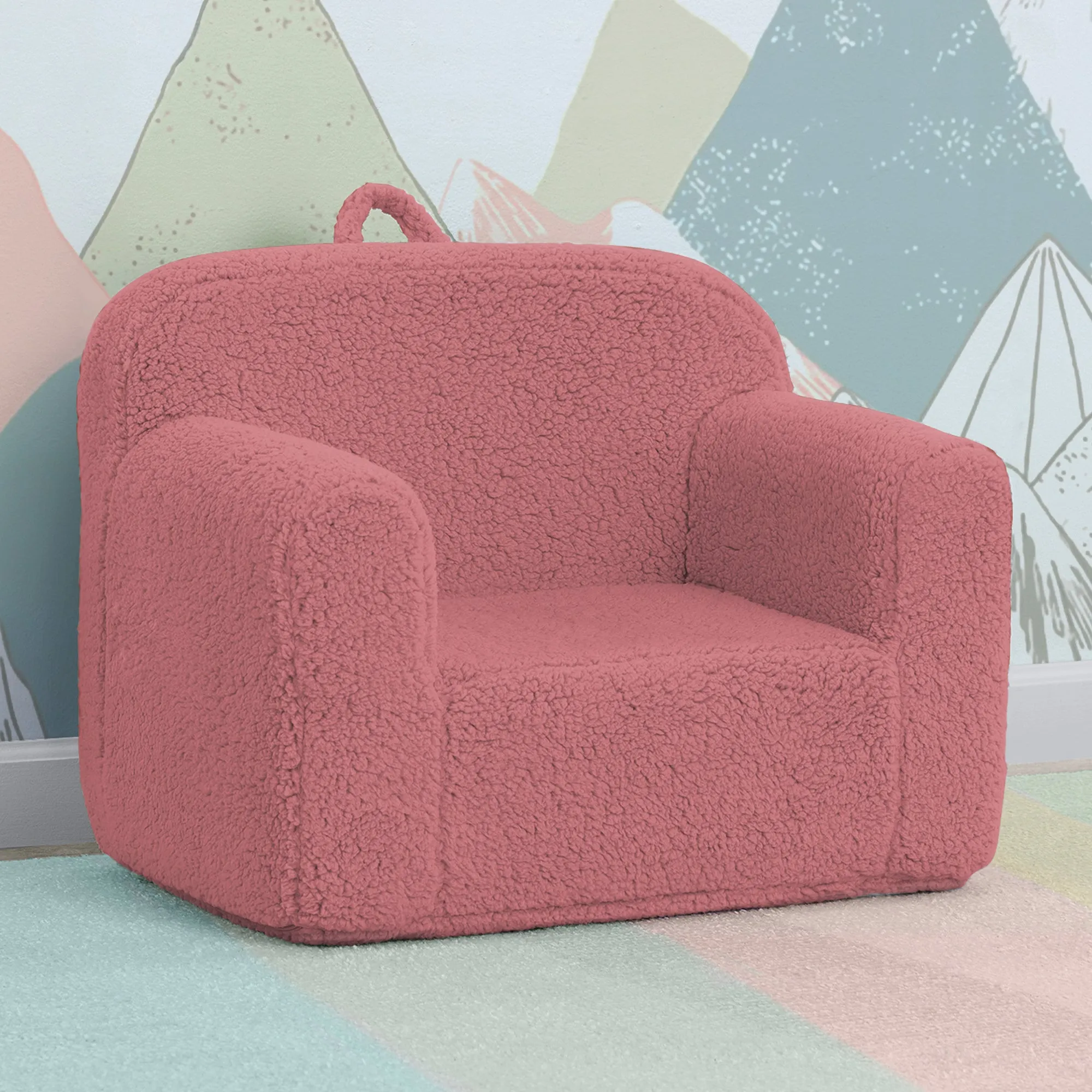 Cozee Sherpa Chair for Kids