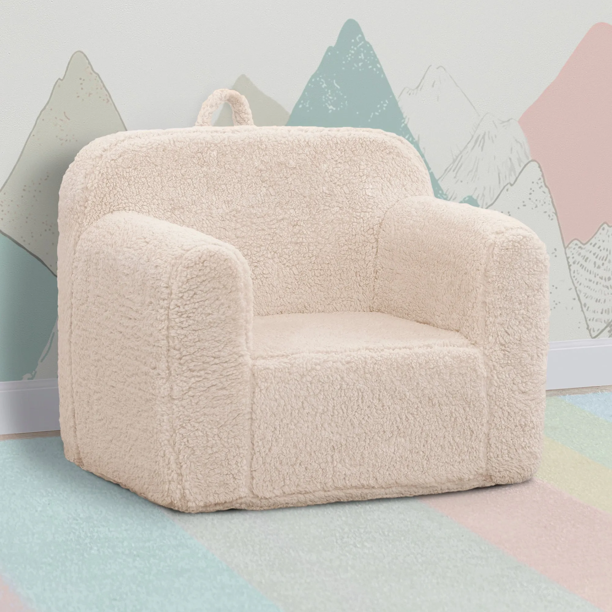 Cozee Sherpa Chair for Kids