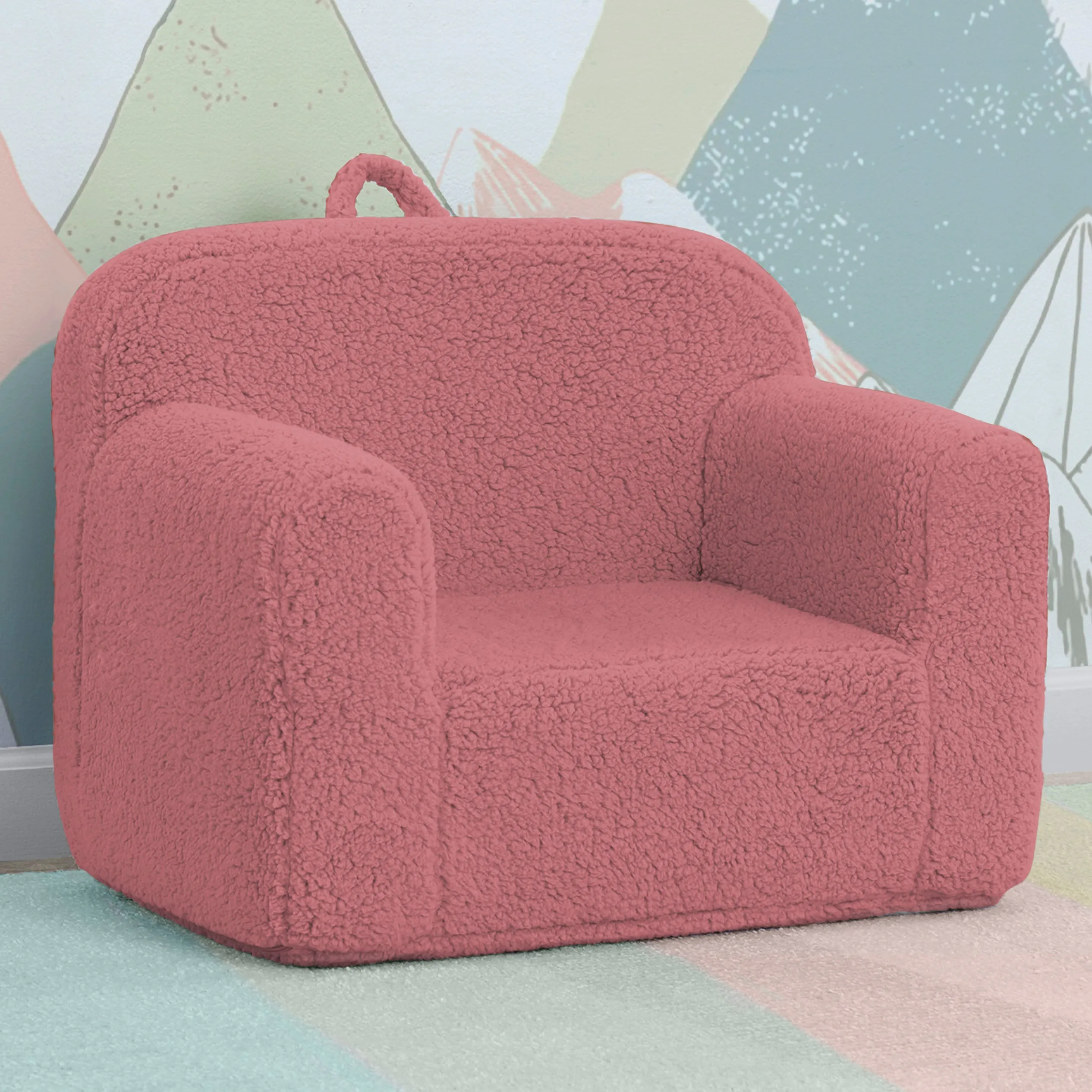 Cozee Sherpa Chair for Kids