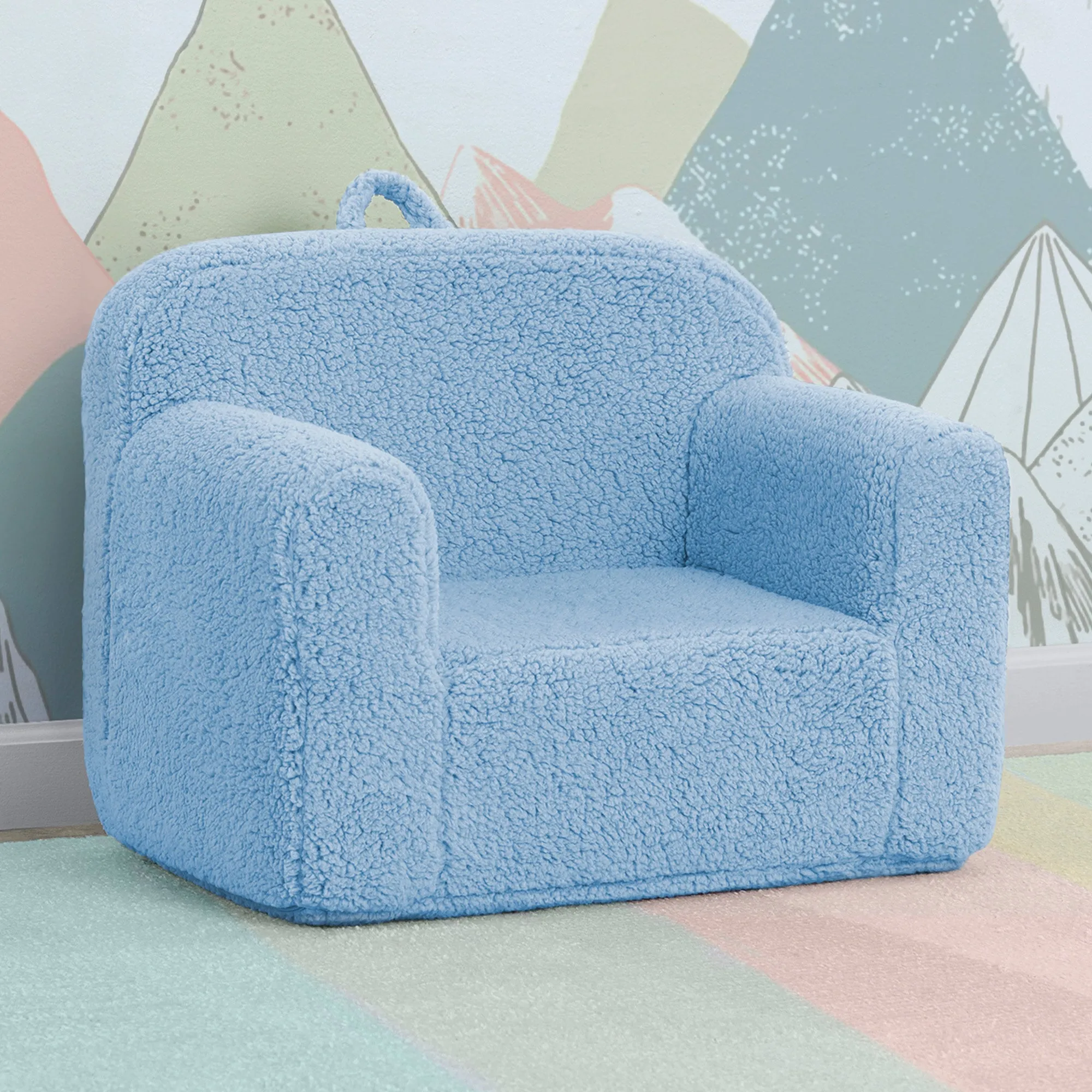 Cozee Sherpa Chair for Kids