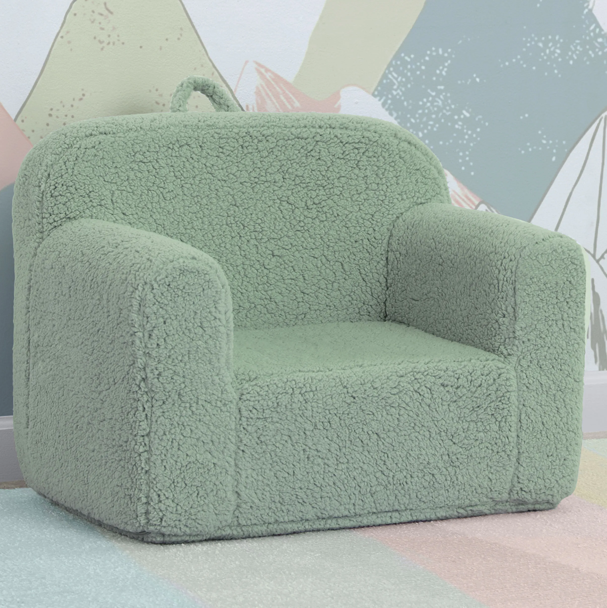 Cozee Sherpa Chair for Kids