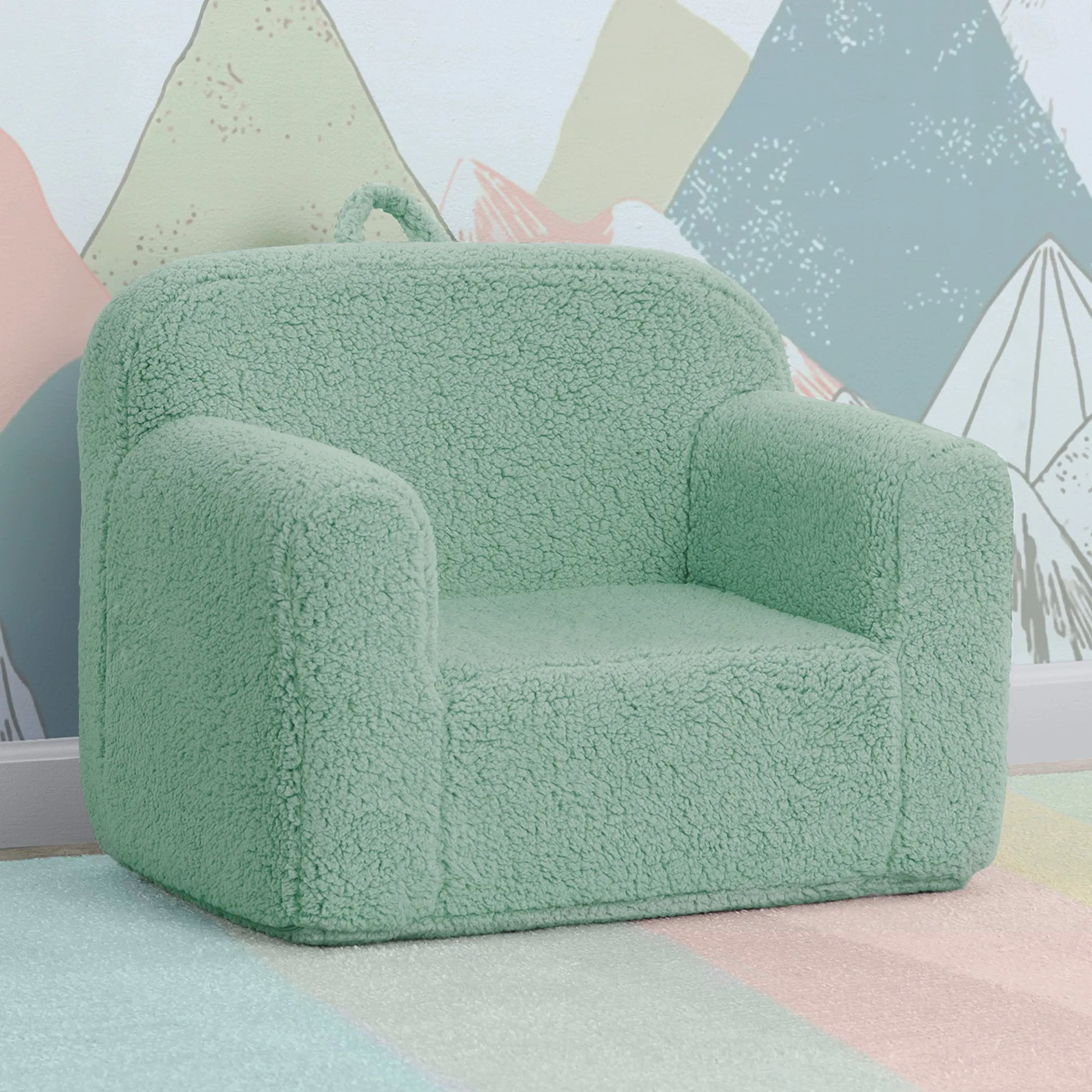 Cozee Sherpa Chair for Kids