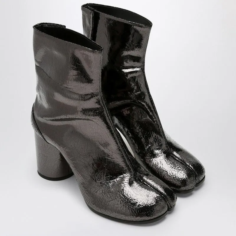 DARK GREY METALLIC TABI BOOT