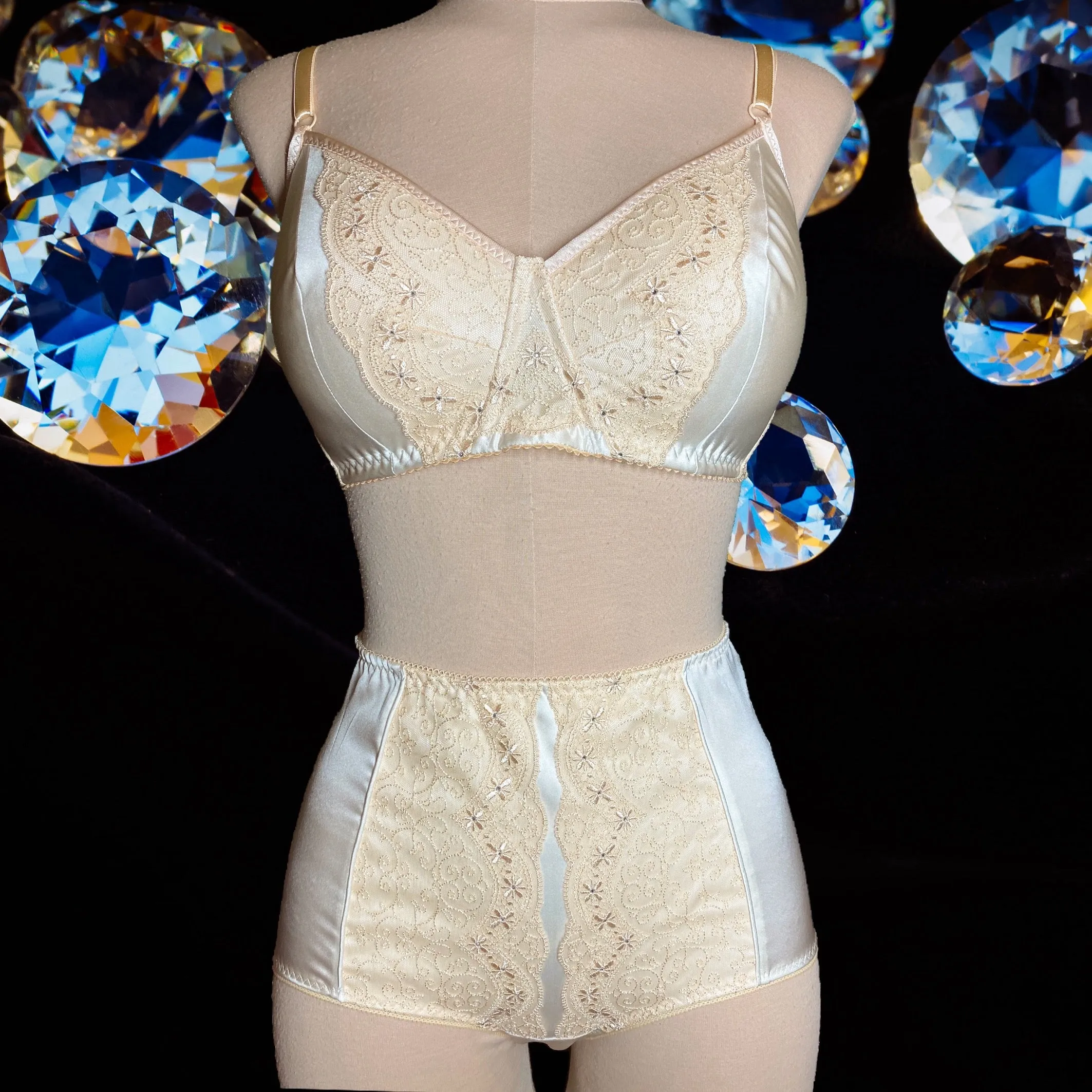 Diamante Lace Bra Kit