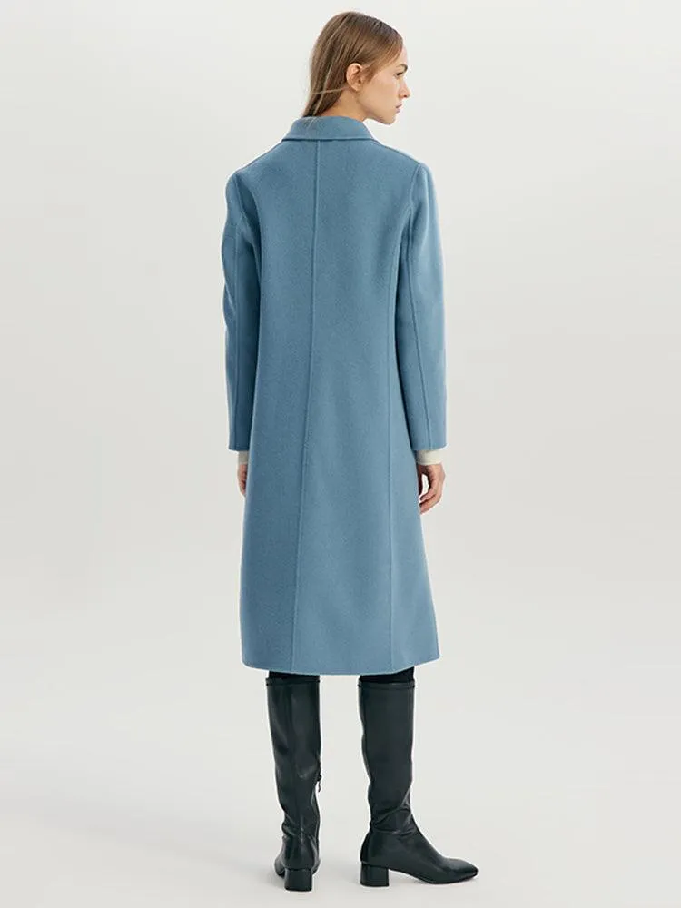 Double Face Wool Blend Coat