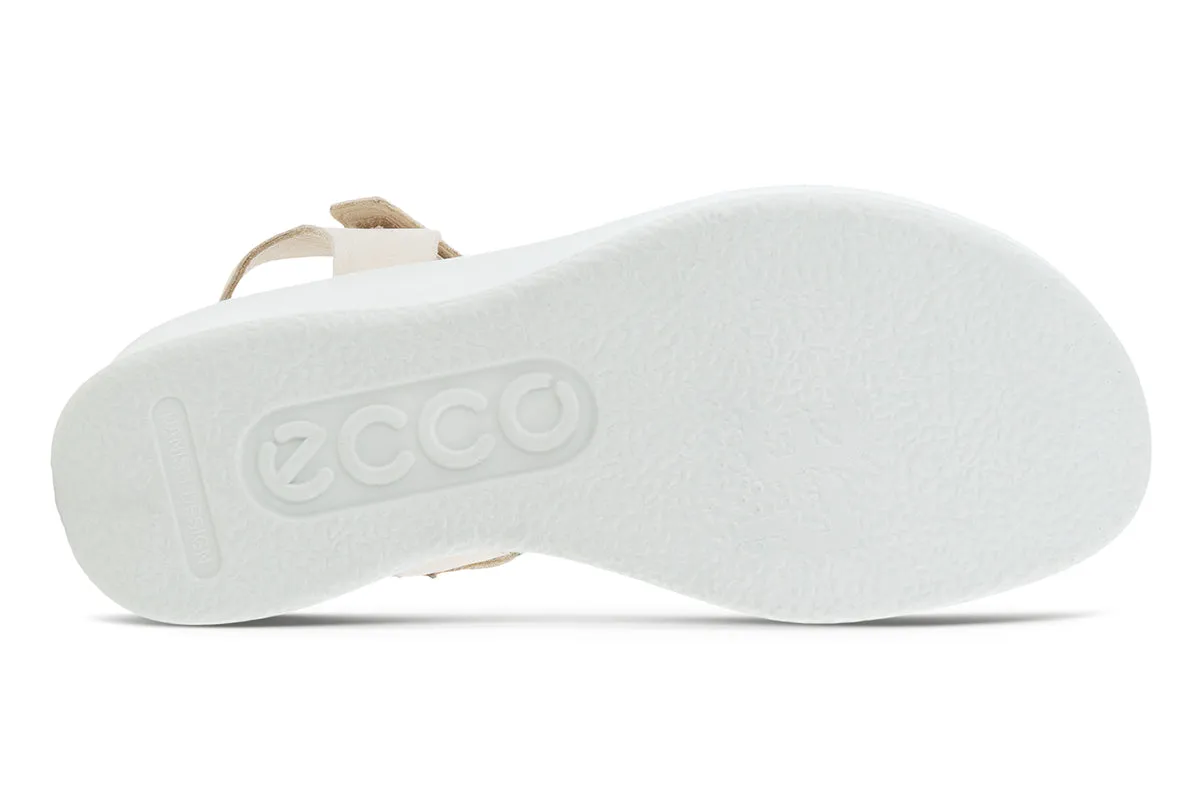 Ecco Flowt Wedge Limestone Womens