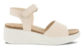 Ecco Flowt Wedge Limestone Womens