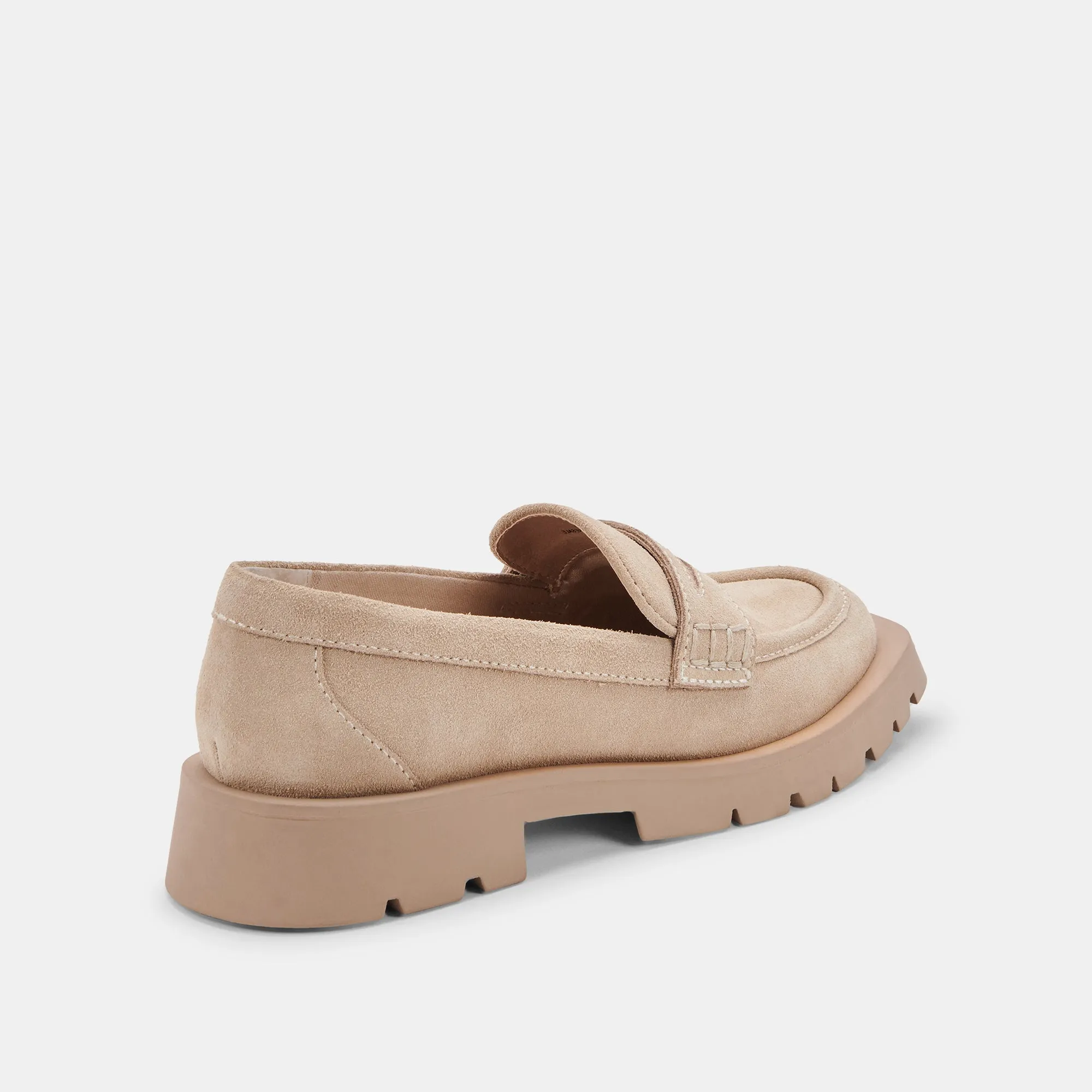 ELIAS WIDE FLATS DUNE SUEDE - re:vita