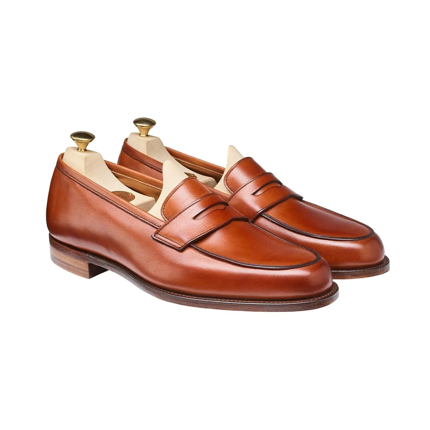 Elise Chestnut Burnished Calf