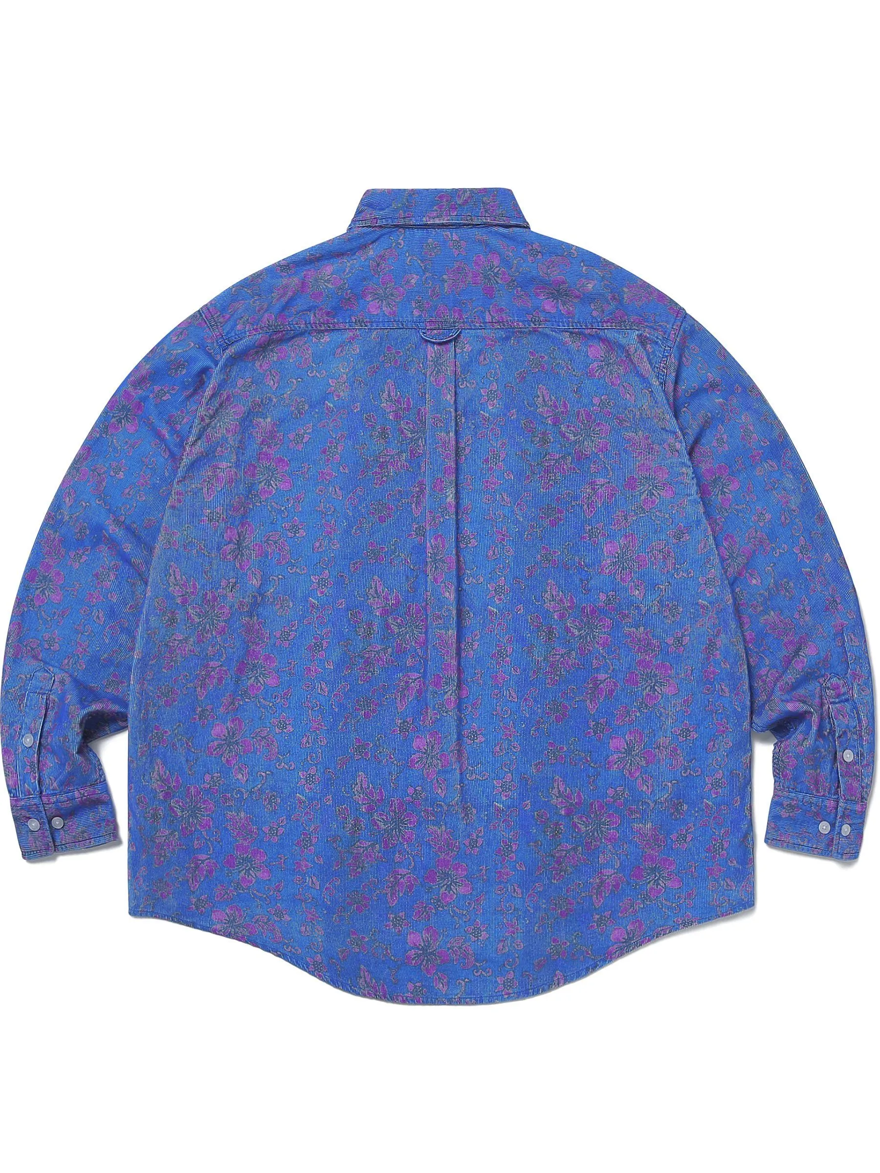 Floral Corduroy Shirt