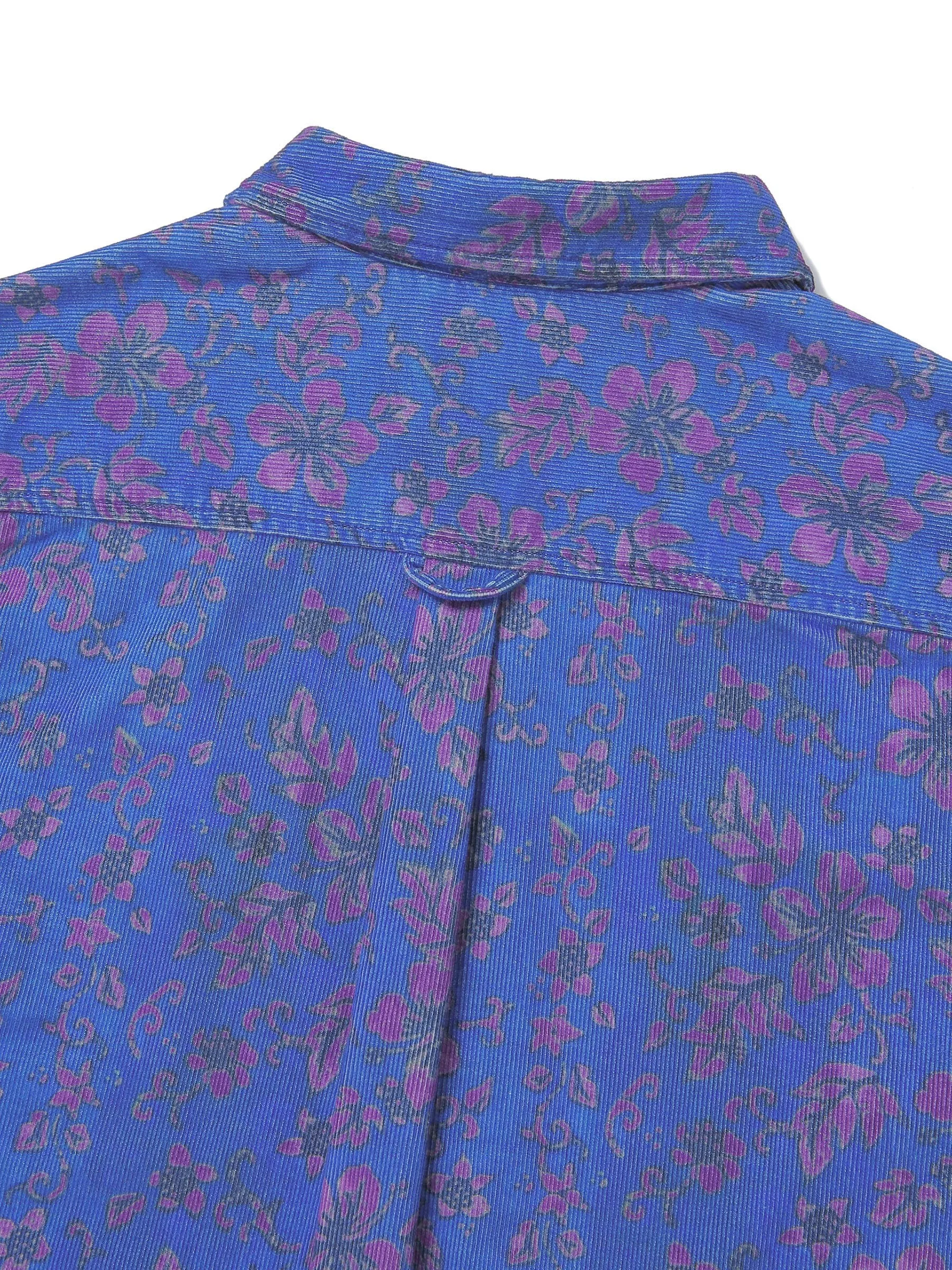 Floral Corduroy Shirt