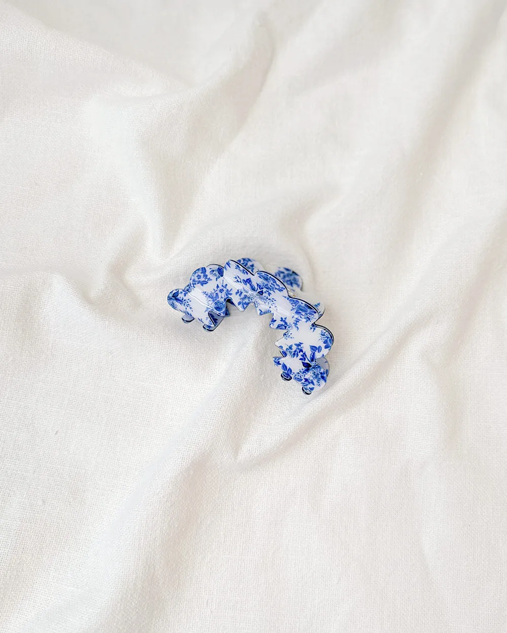 French Toile Hair Claw