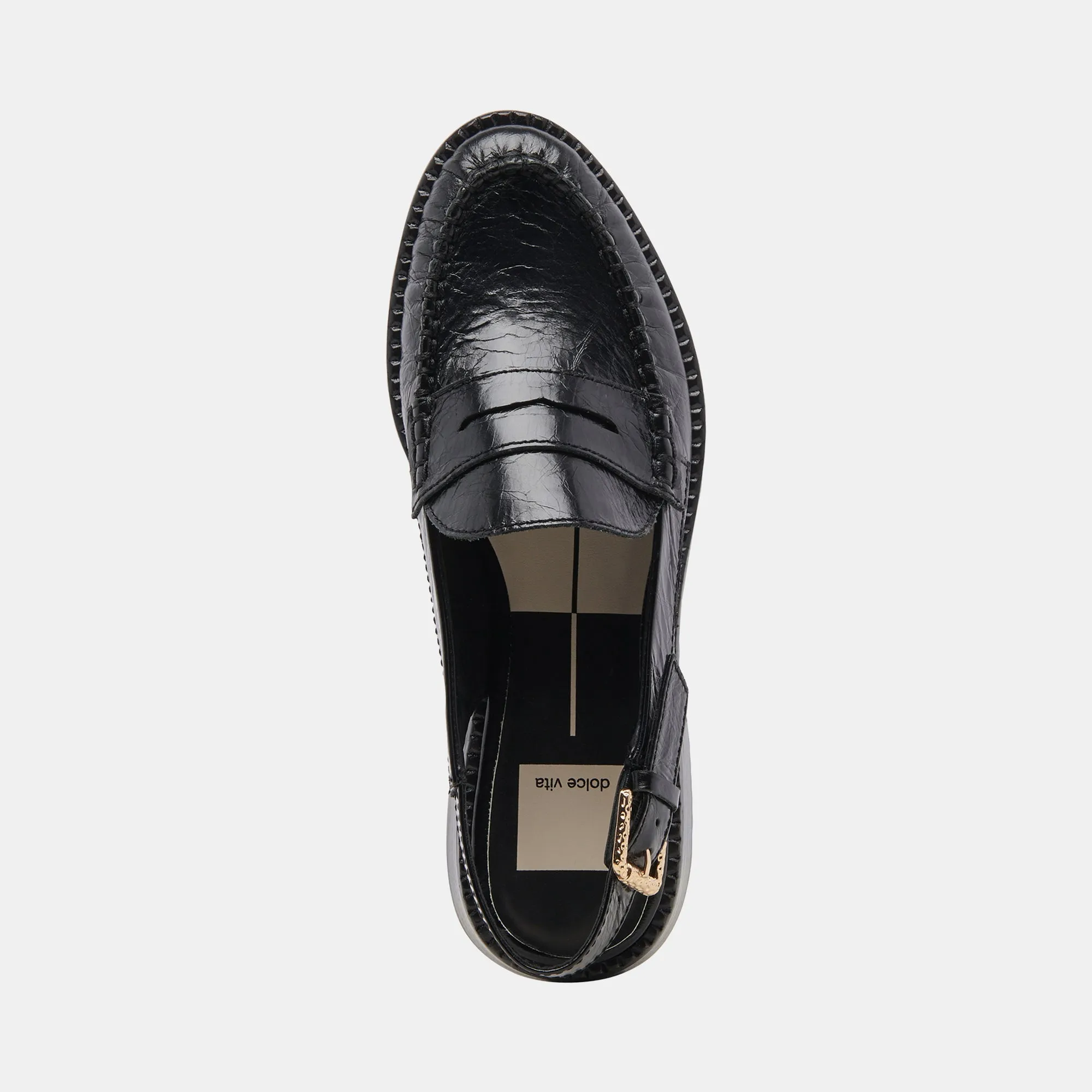 HARDI LOAFERS MIDNIGHT CRINKLE PATENT