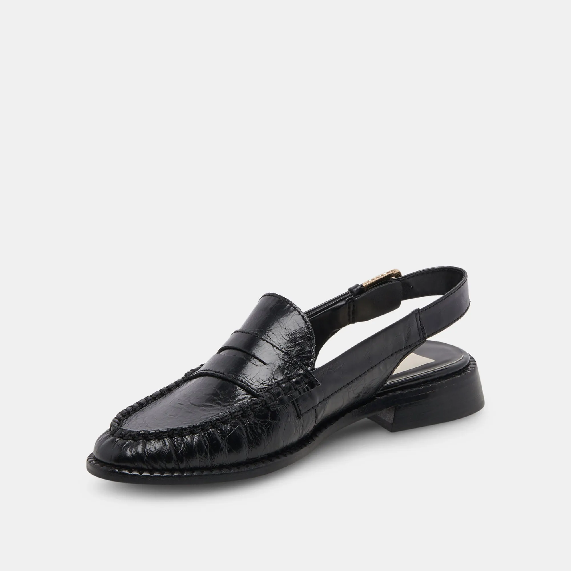 HARDI LOAFERS MIDNIGHT CRINKLE PATENT