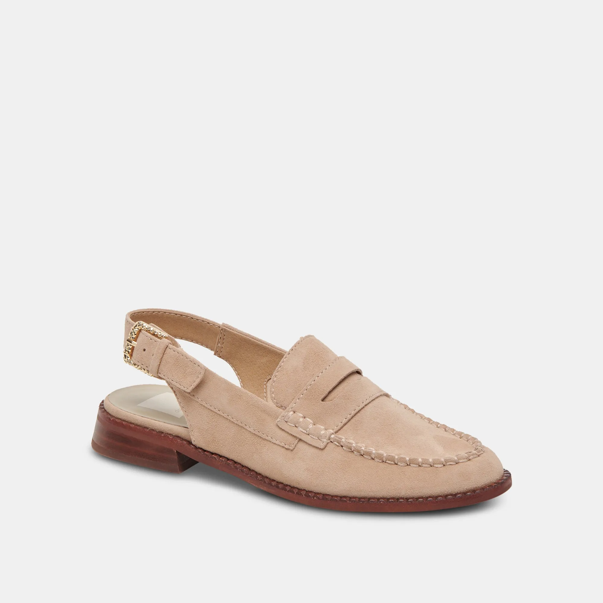 HARDI WIDE LOAFERS CAMEL SUEDE