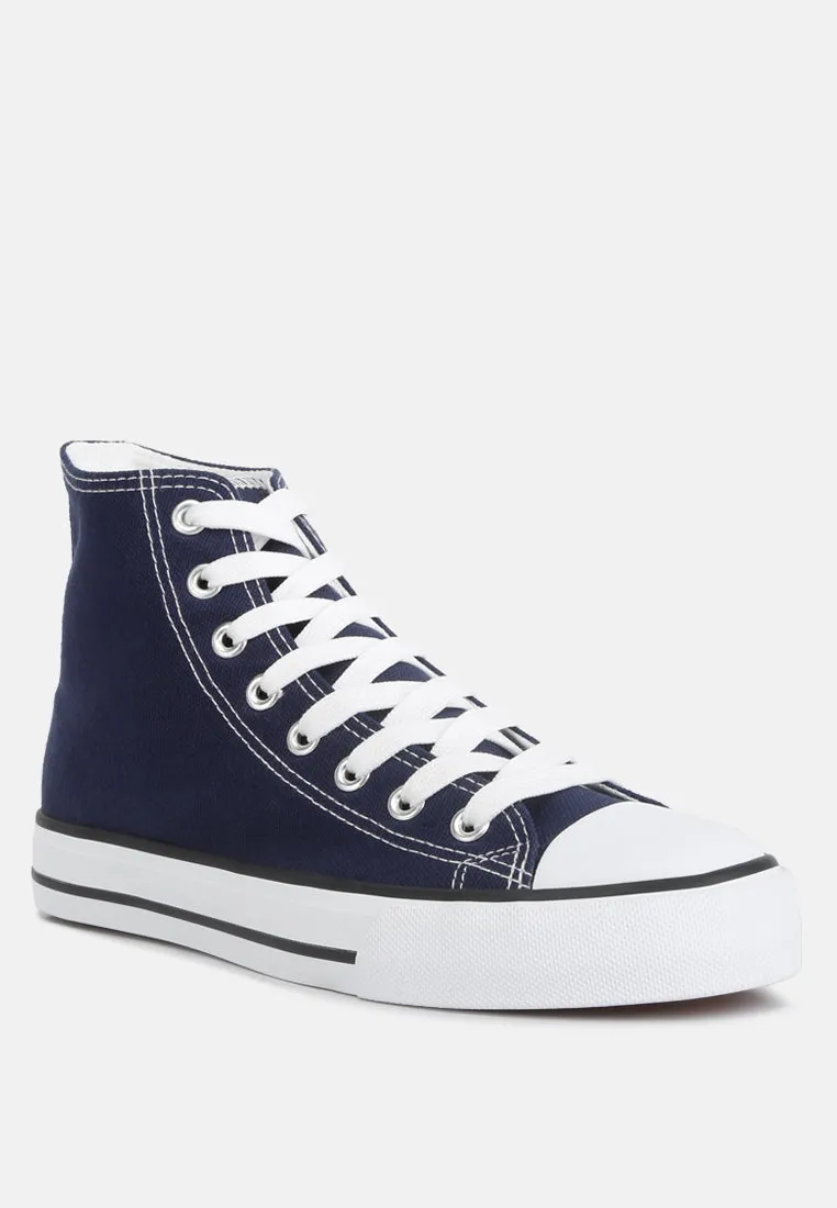 High Top Basketball Canvas Sneakers