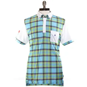 Iliac Mens The National III - Blue May Plaid/Pure White