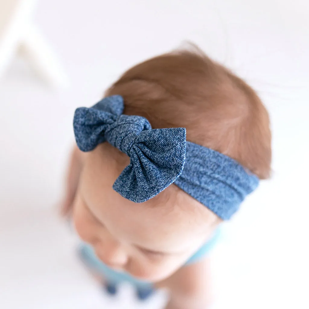 Indigo Denim Headwrap