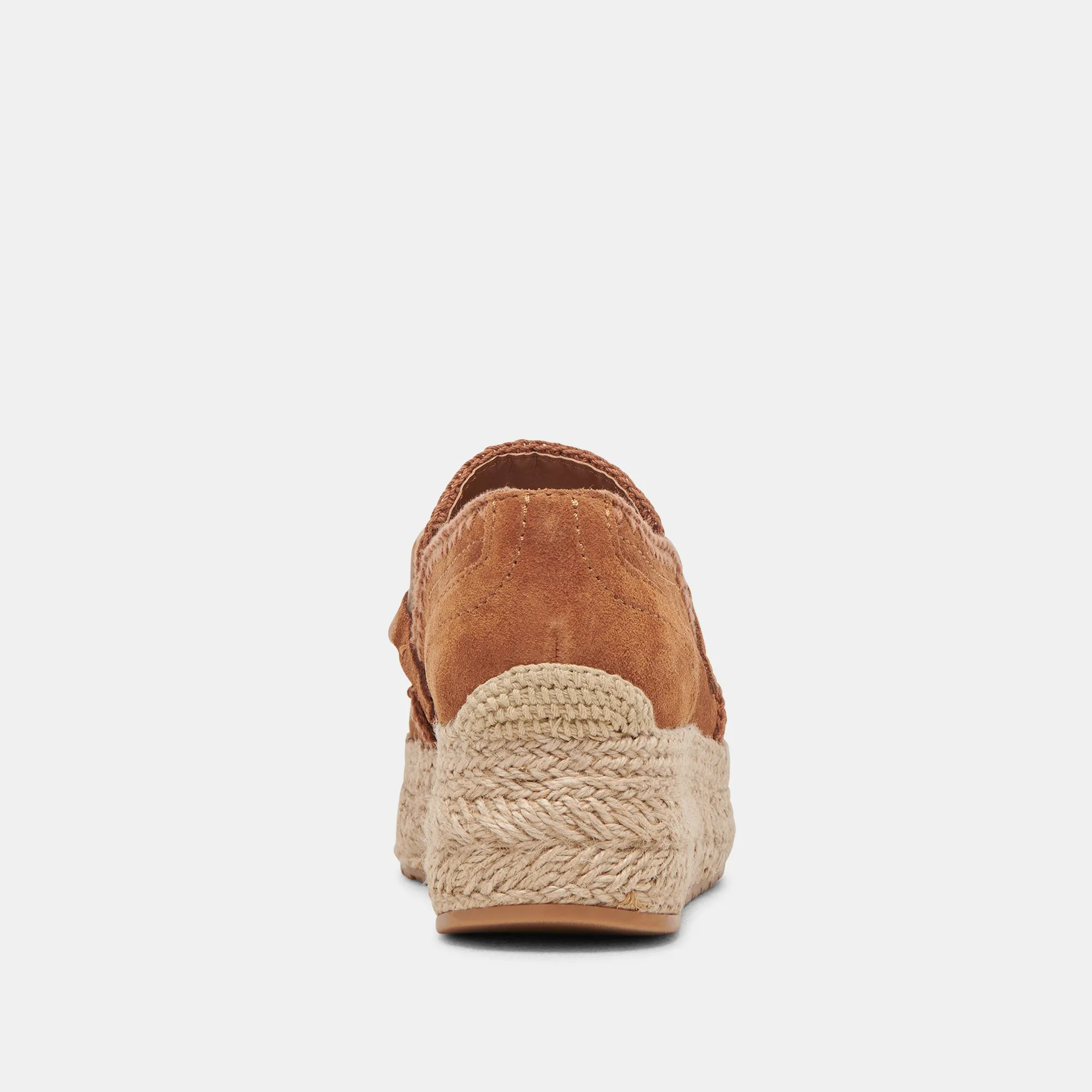 JHENEE ESPADRILLE SNEAKERS PECAN SUEDE