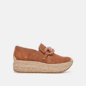 JHENEE ESPADRILLE SNEAKERS PECAN SUEDE