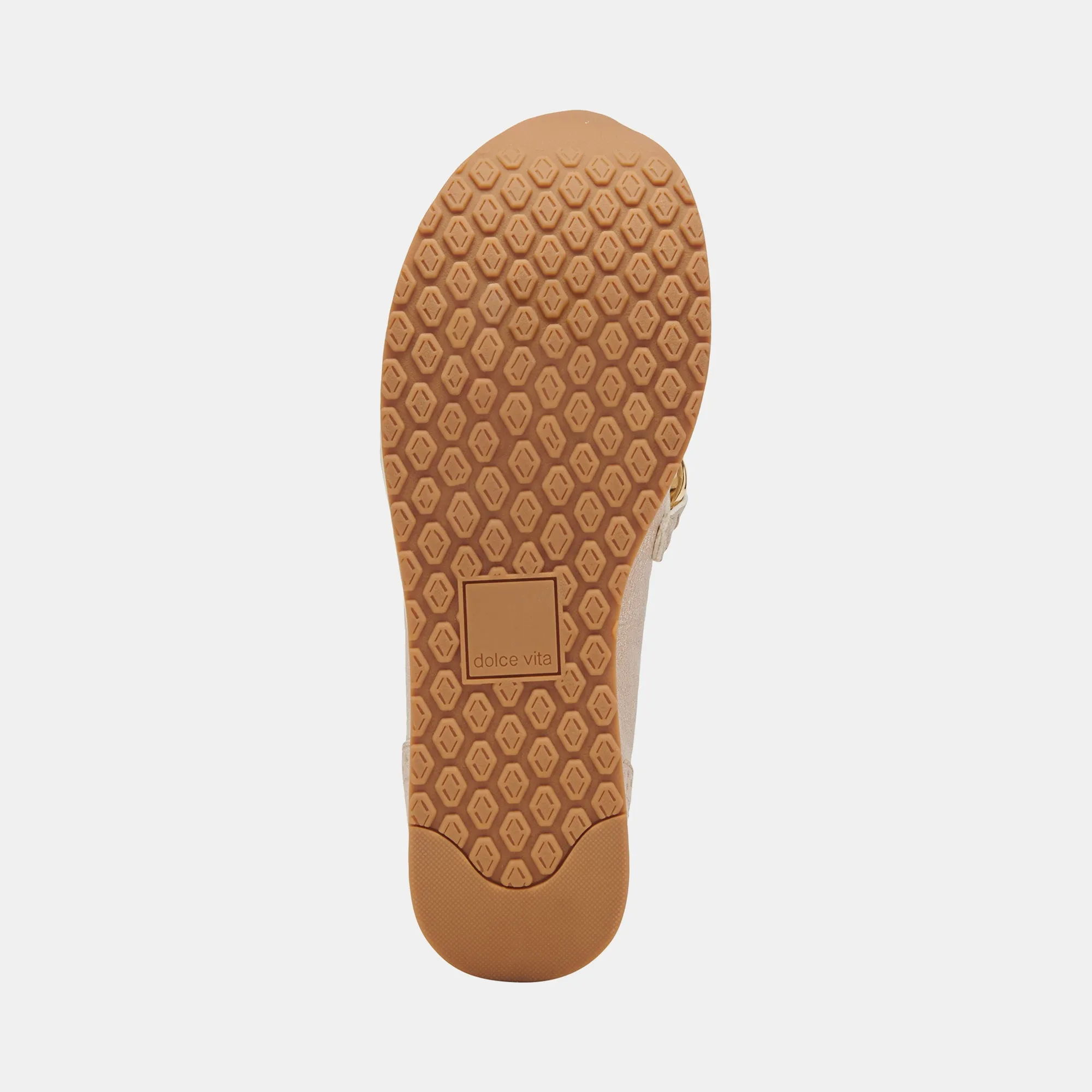 JHENEE SNEAKERS LIGHT GOLD NUBUCK