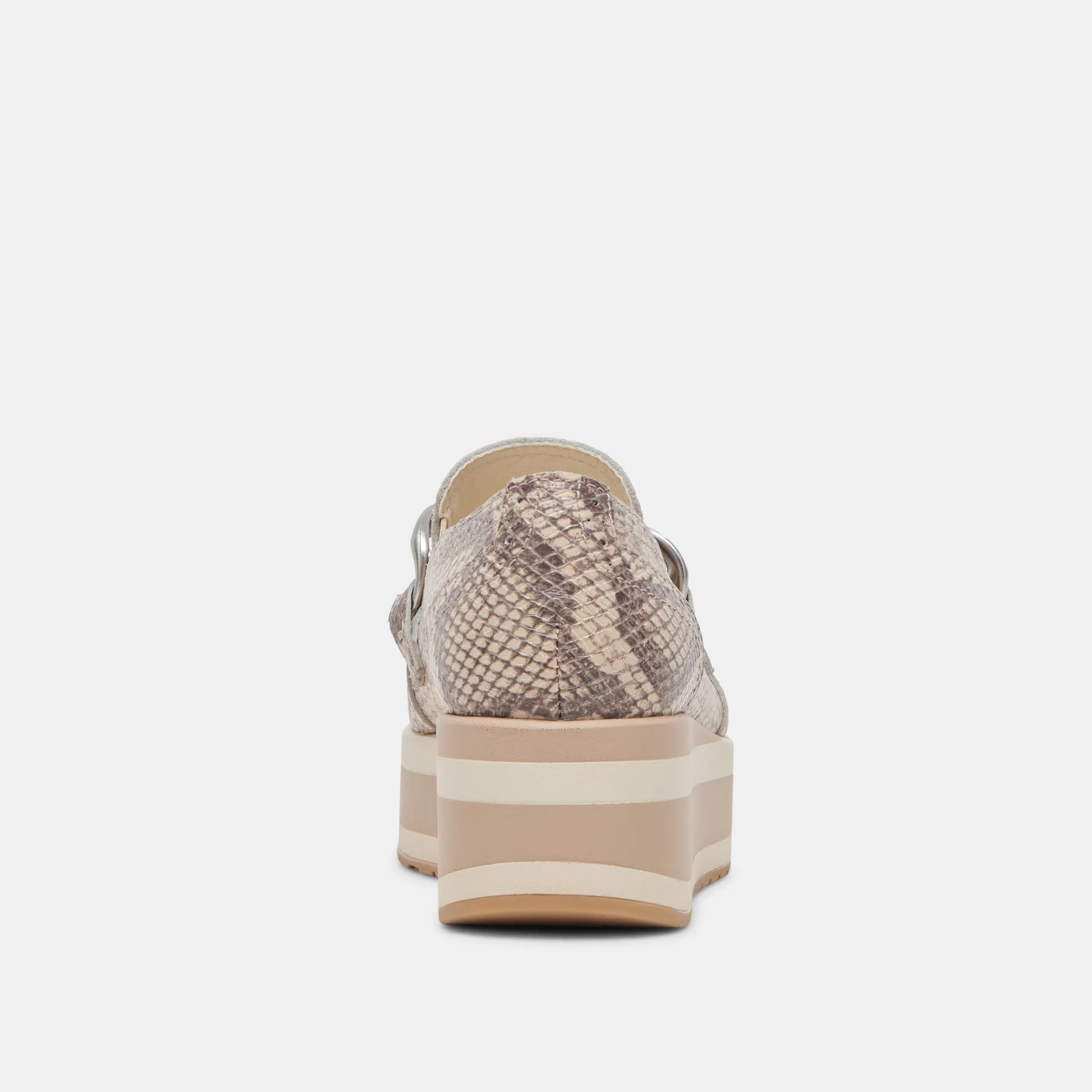 JHENEE SNEAKERS SAND SNAKE EMBOSSED